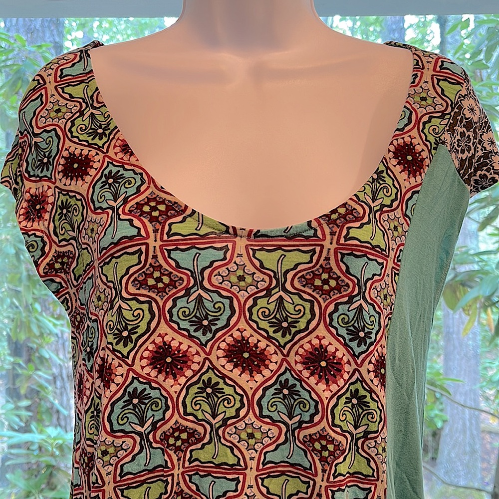 Anthropologie cap sleeve tunic.
